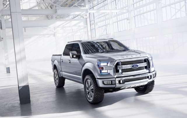 2016 Ford Atlas front view 3