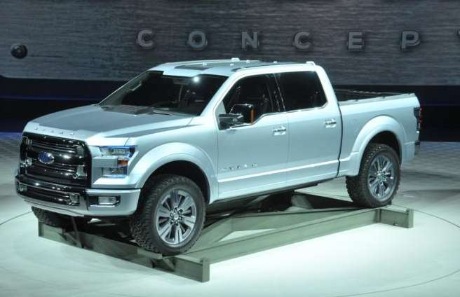 2016 Ford Atlas side view 2