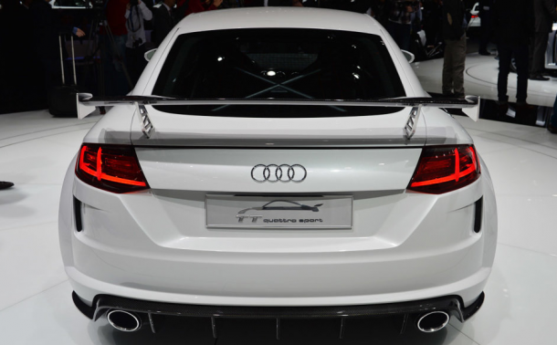 2014 Audi TT Quattro Sport Concept back