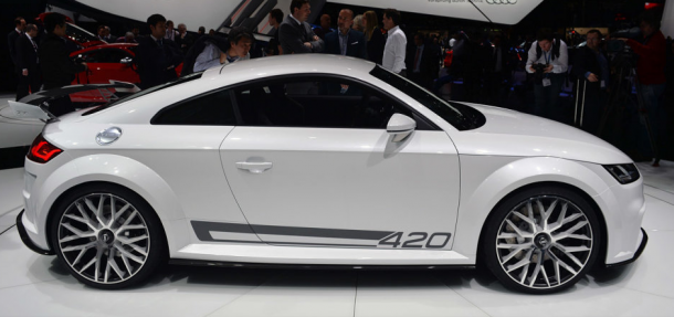 2014 Audi TT Quattro Sport Concept side