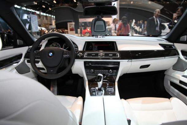 2014 BMW 740ld interior