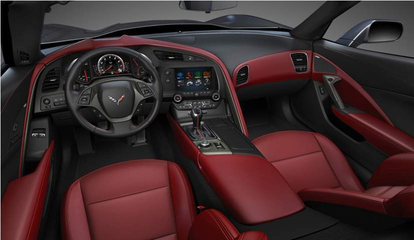2014 Chevrolet Corvette c7 interior