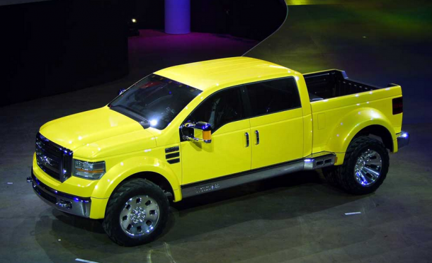 2014 Ford F 150 Tonka top view