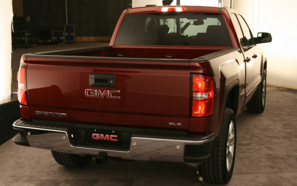 2014 gmc sierra rear