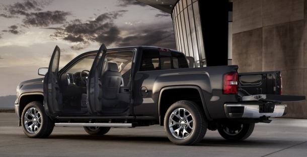 2014 gmc sierra side left