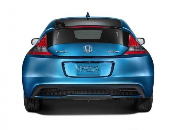 2014 honda cr-z rear view