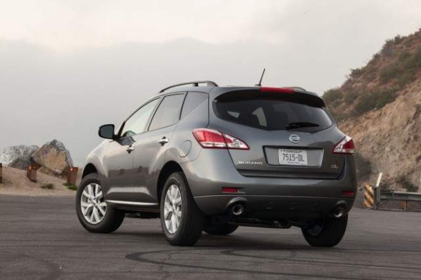 2014 nissan murano rear