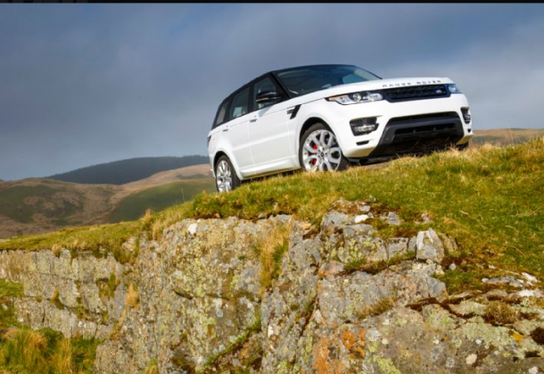 2014 range rover sport side view 2