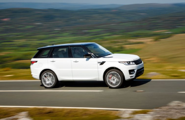 2014 range rover sport side view