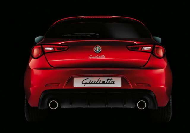 2015 Alfa Romeo Giulia rear