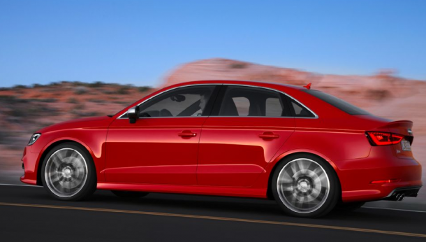 2015 Audi S3 side view
