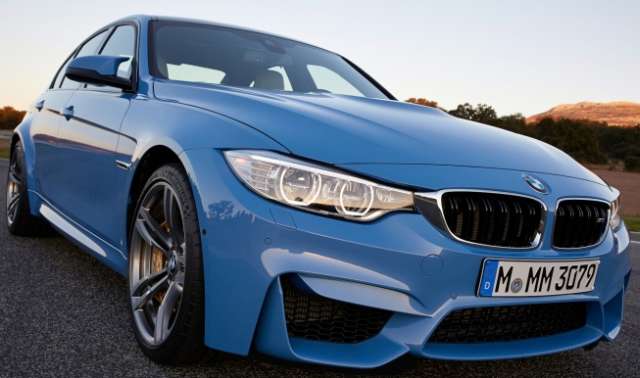 2015 BMW M3 front view 3