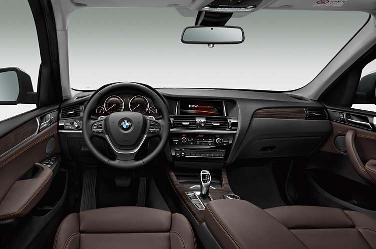 2015 BMW X3 interior