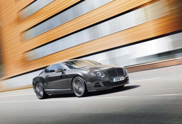 2015 Bentley Continental on the road
