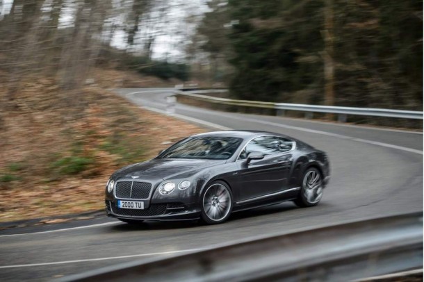 2015 Bentley Continental side view