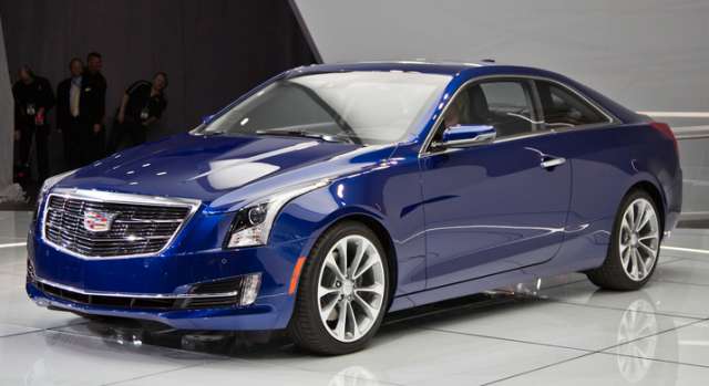 2015 Cadillac ATS Coupe front