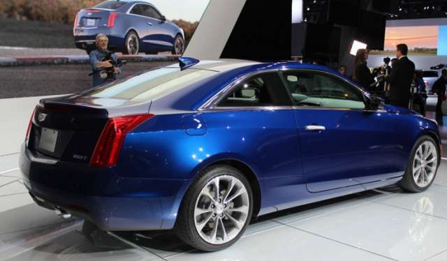 2015 Cadillac ATS Coupe rear