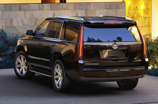 2015 Cadillac Escalade rear
