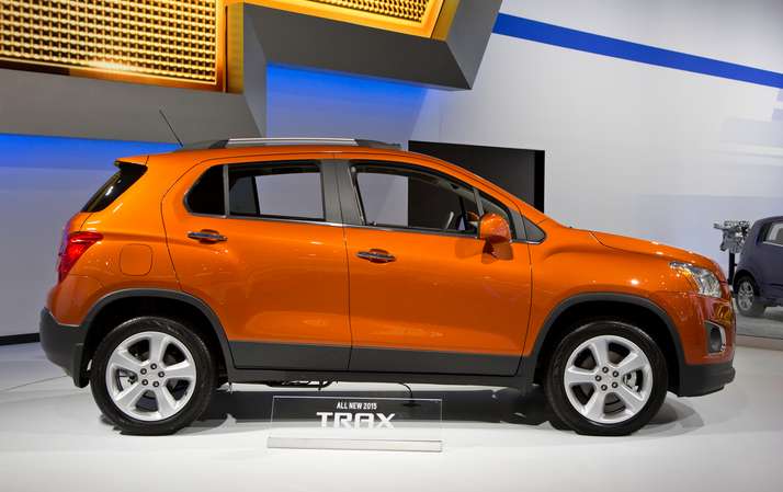 2015 Chevrolet Trax side view