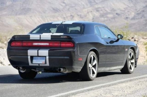 2015 Dodge Challenger rear view