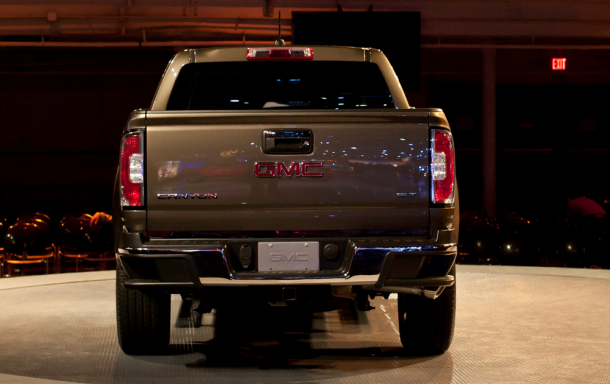 2015 GMC Canyon rear view