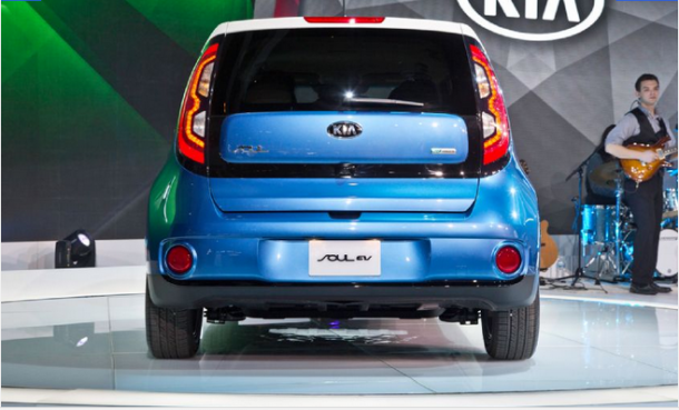 2015 Kia Soul EV rear