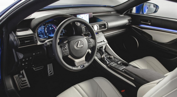 2015 Lexus RC F interior