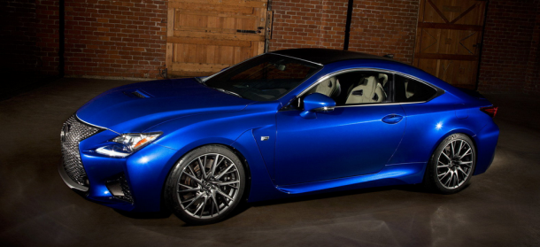 2015 Lexus RC F side