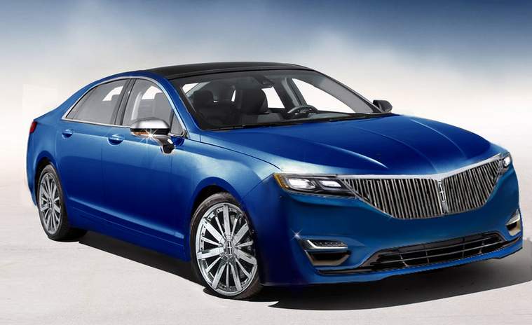 2015 Lincoln Continental front view