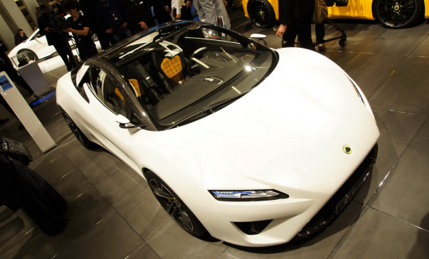 2015 Lotus Elise top view