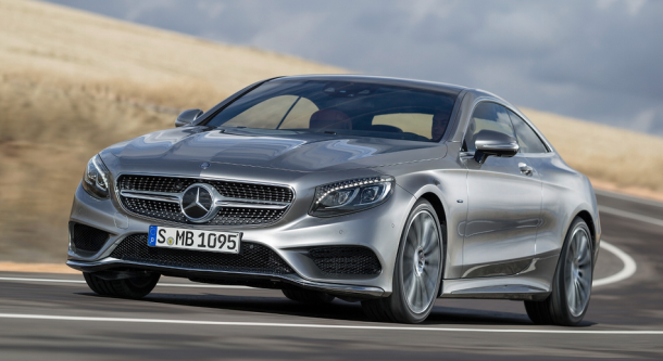 2015 Mercedes-Benz S-Class Coupe front view 2