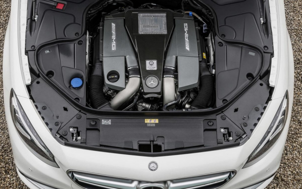 2015 Mercedes-Benz S63 engine