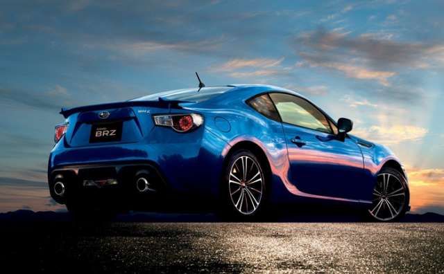 2015 Subaru BRZ turbo rear 2