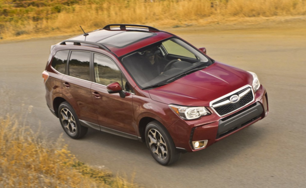 2015 Subaru Forester top view