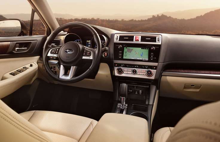 2015 Subaru Outback interior