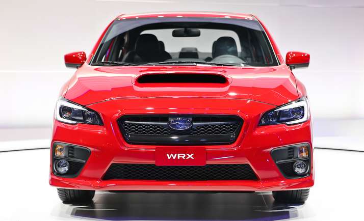 2015 Subaru WRX front view 4