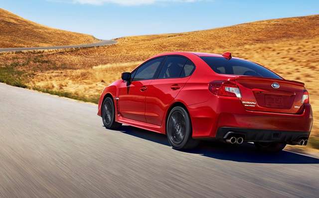 2015 Subaru WRX rear