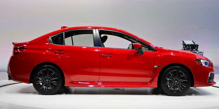 2015 Subaru WRX side view 43