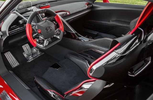 2015 Toyota FT-1 interior