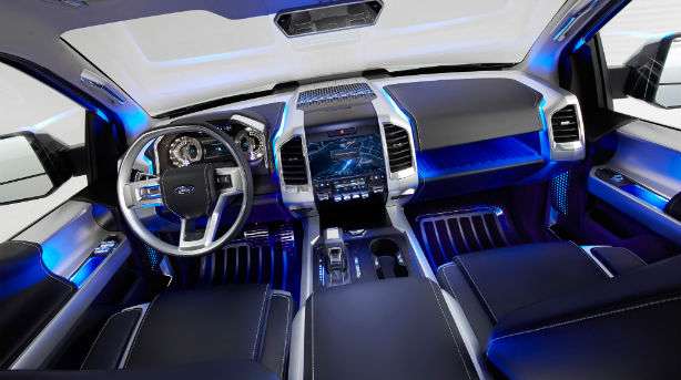 2016 Ford Atlas interior