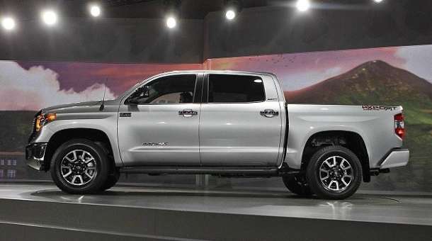 2016 Toyota Tundra side view 2