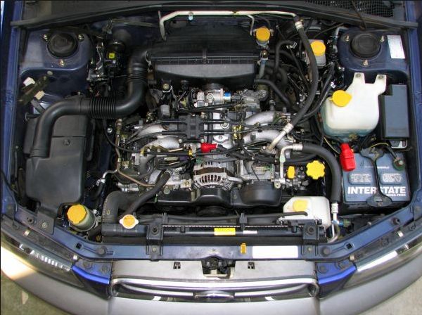 2017 Subaru Forester engine