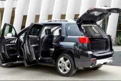 2017 GMC Acadia open door