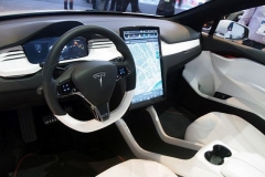 2017 Tesla Model X interior 1